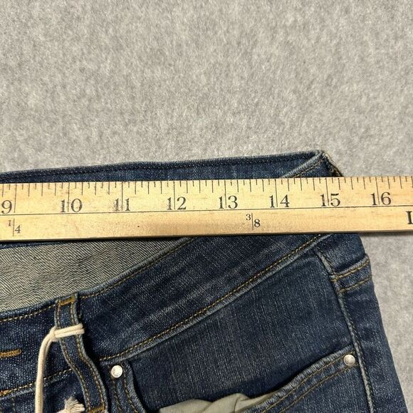 Levi’s Women’s Size 10 Short 545 Low Bootcut Jeans Blue Dark Wash Denim NWT - Picture 5 of 9